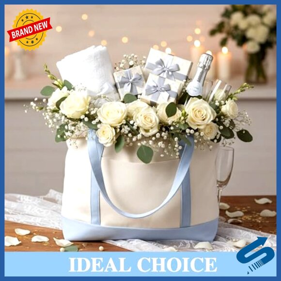 Large Canvas Tote Bags with Zipper Closure Reusable Grocery Shopping Bags Bulk - Picture 6 of 6